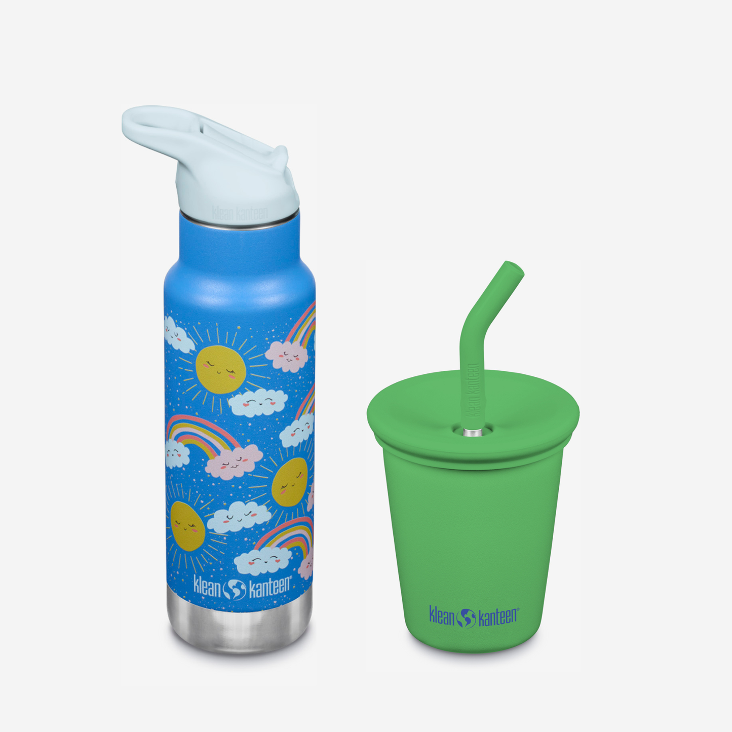 kid-s-sippy-cup-and-water-bottle-set-g6 KK-Kids-SippyCupandWaterBottleSet-VibrantGreen-Rainbows.png