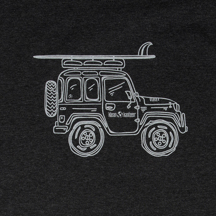 adventure-vehicle-t-shirt-v4 klean_shirt_jeep_front_closeup_lifestyle.jpg